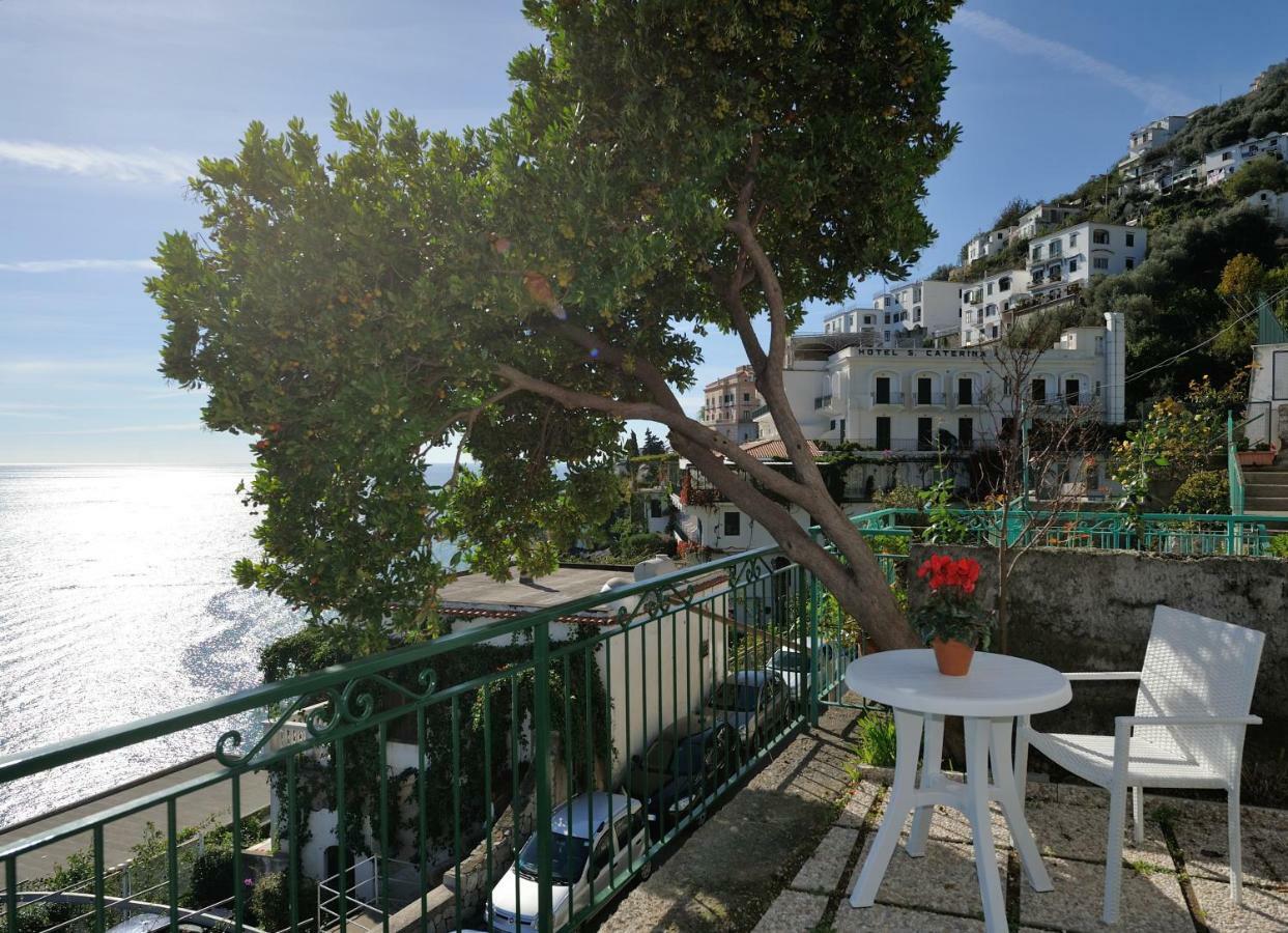 Amalfi Blue Flowers A Exteriér fotografie